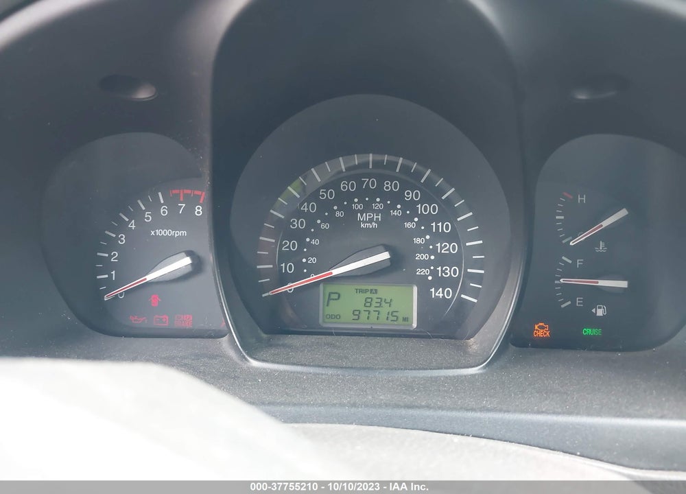 2009 KIA SPECTRA EX VIN: KNAFE222695645755