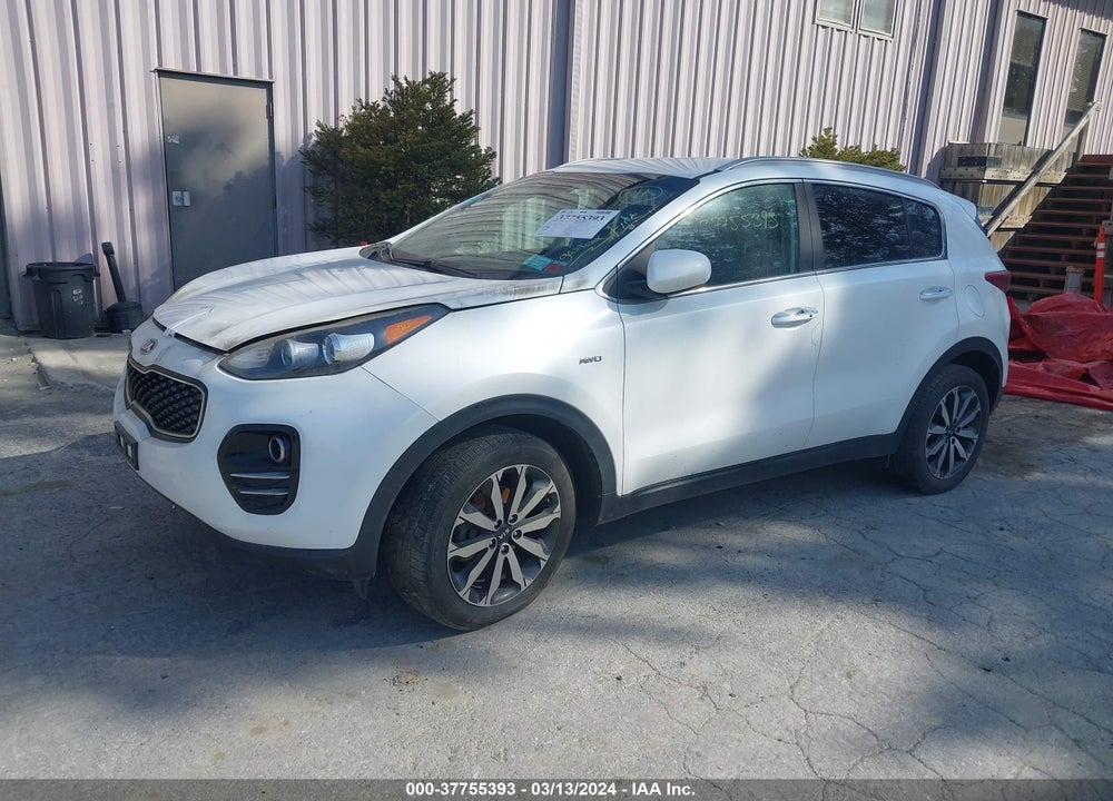 2017 KIA SPORTAGE EX VIN: KNDPNCAC9H7032751