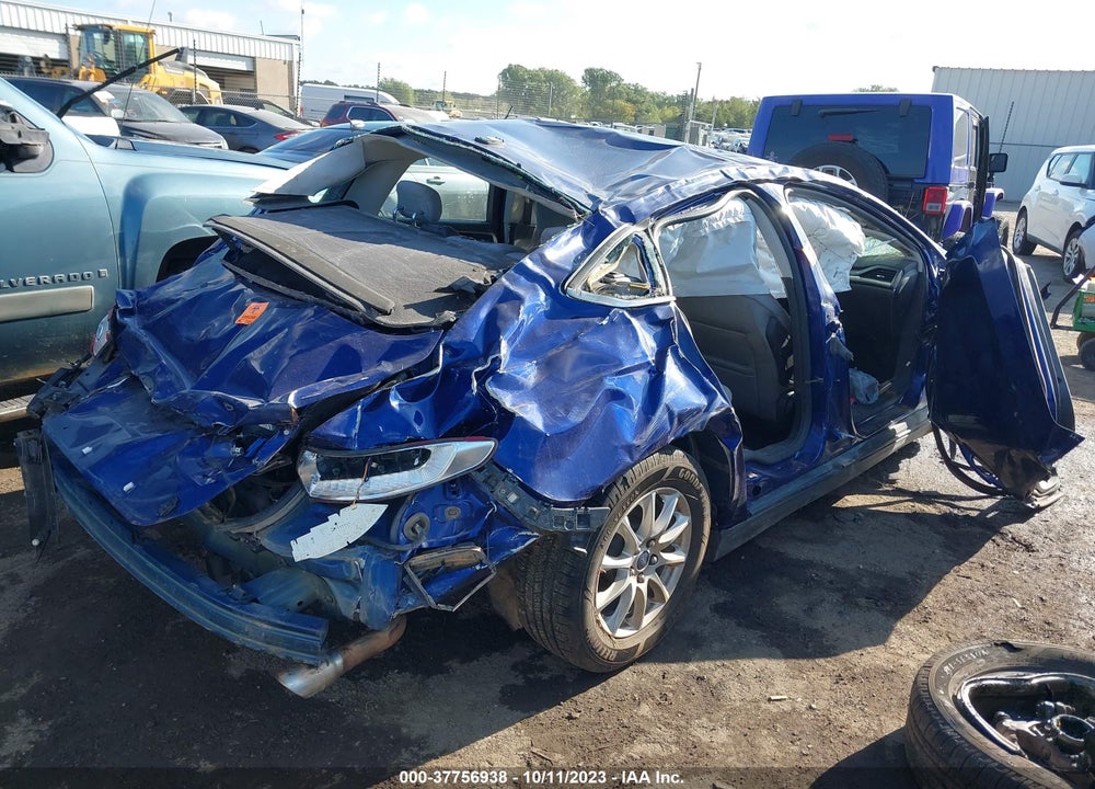 2015 FORD FUSION S VIN: 3FA6P0G73FR169419