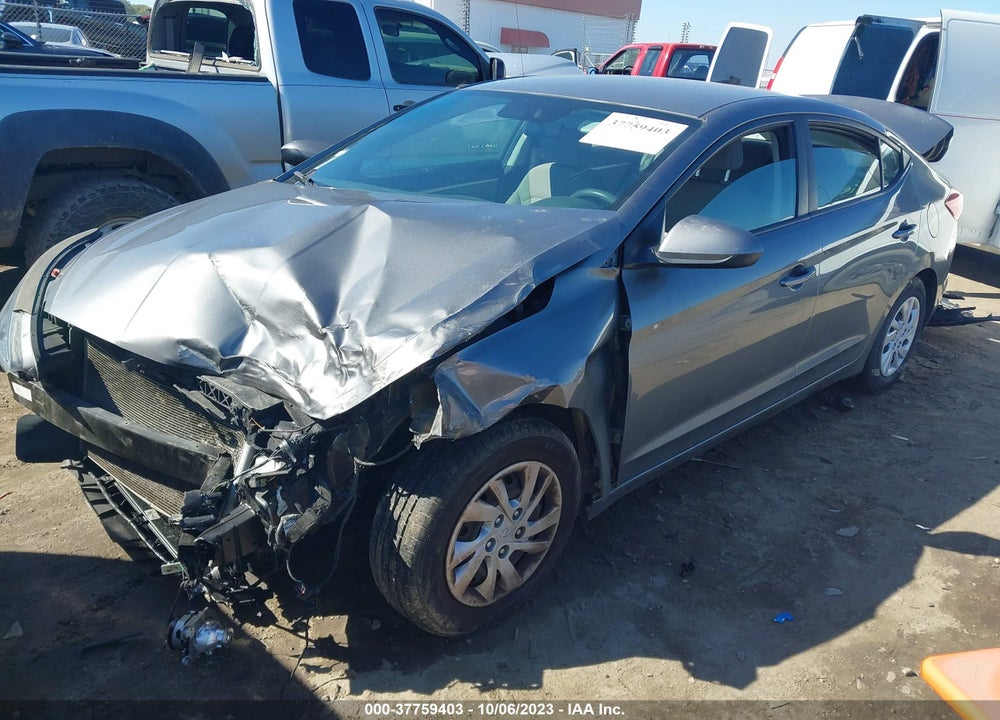 2019 HYUNDAI ELANTRA SE VIN: 5NPD74LF7KH495517