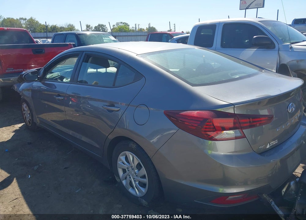 2019 HYUNDAI ELANTRA SE VIN: 5NPD74LF7KH495517