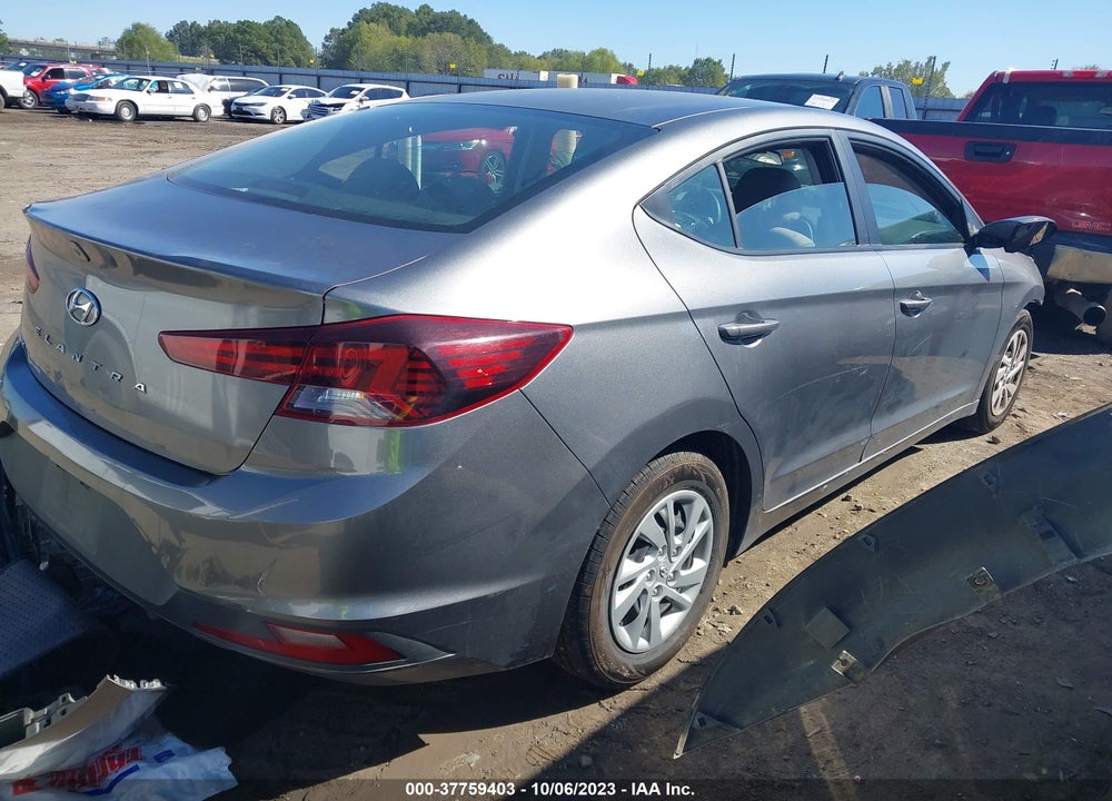 2019 HYUNDAI ELANTRA SE VIN: 5NPD74LF7KH495517