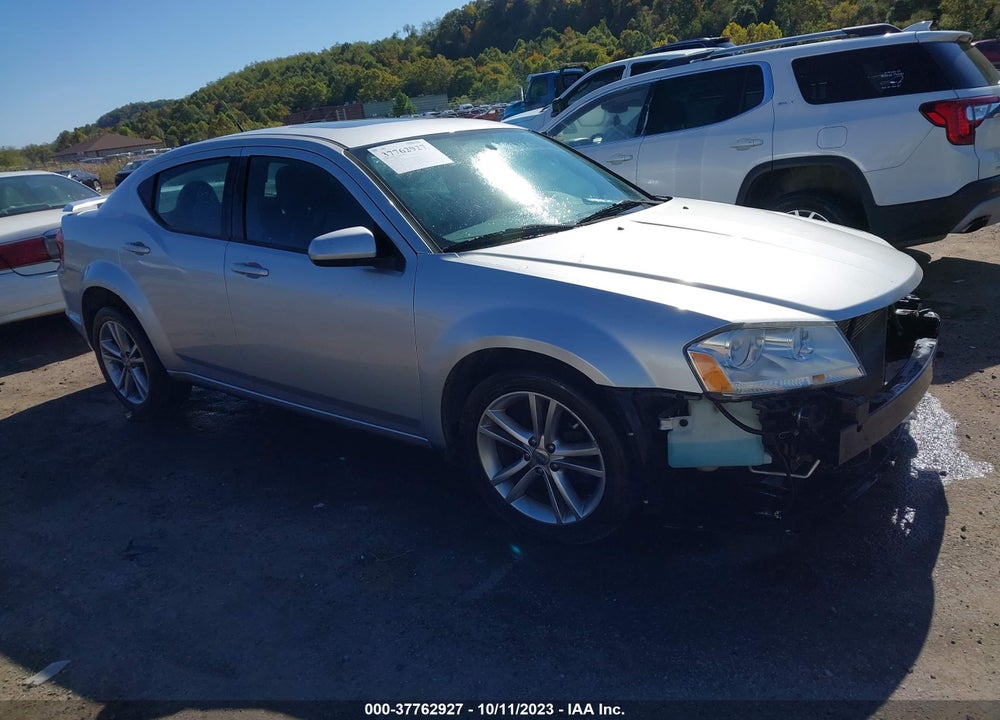 2011 DODGE AVENGER MAINSTREET VIN: 1B3BD1FG5BN513212