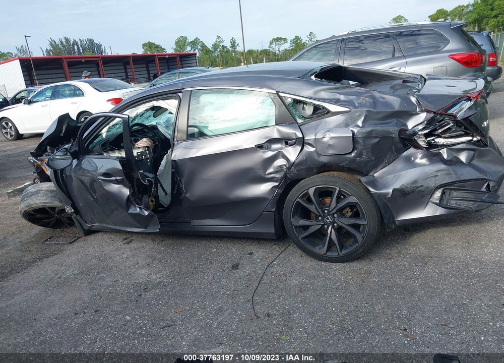 2019 HONDA CIVIC SPORT VIN: 19XFC2F89KE020431