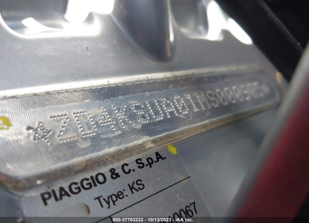 2021 APRILIA RS 660 VIN: ZD4KSUA01MS000905