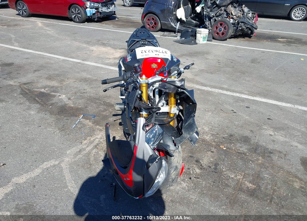 2021 APRILIA RS 660 VIN: ZD4KSUA01MS000905
