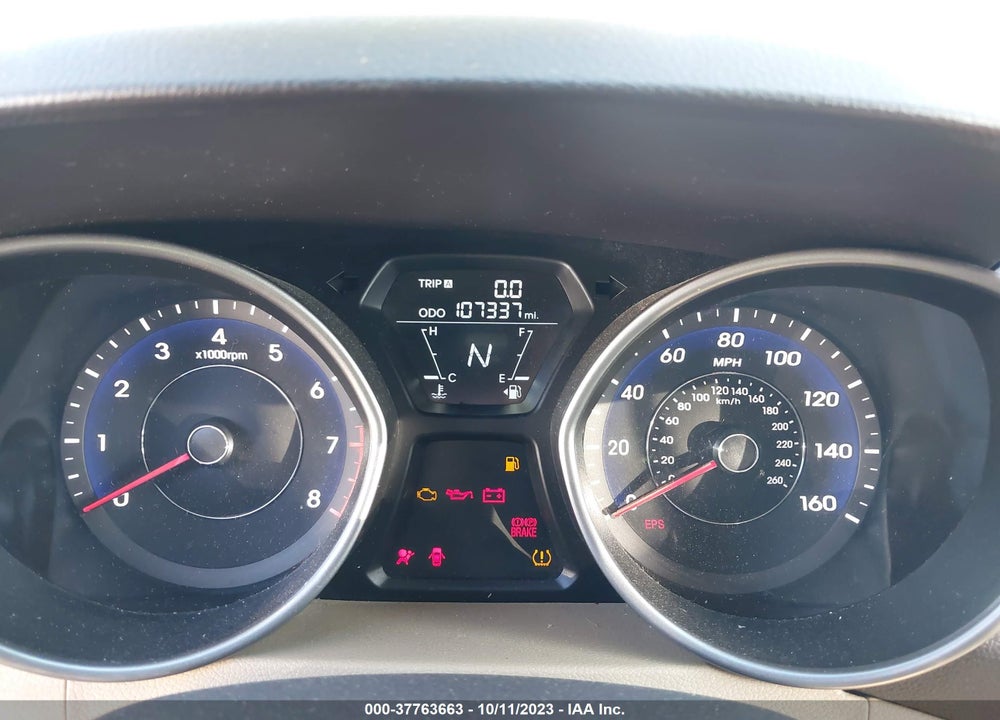 2012 HYUNDAI ELANTRA VIN: 5NPDH4AE6CH096753