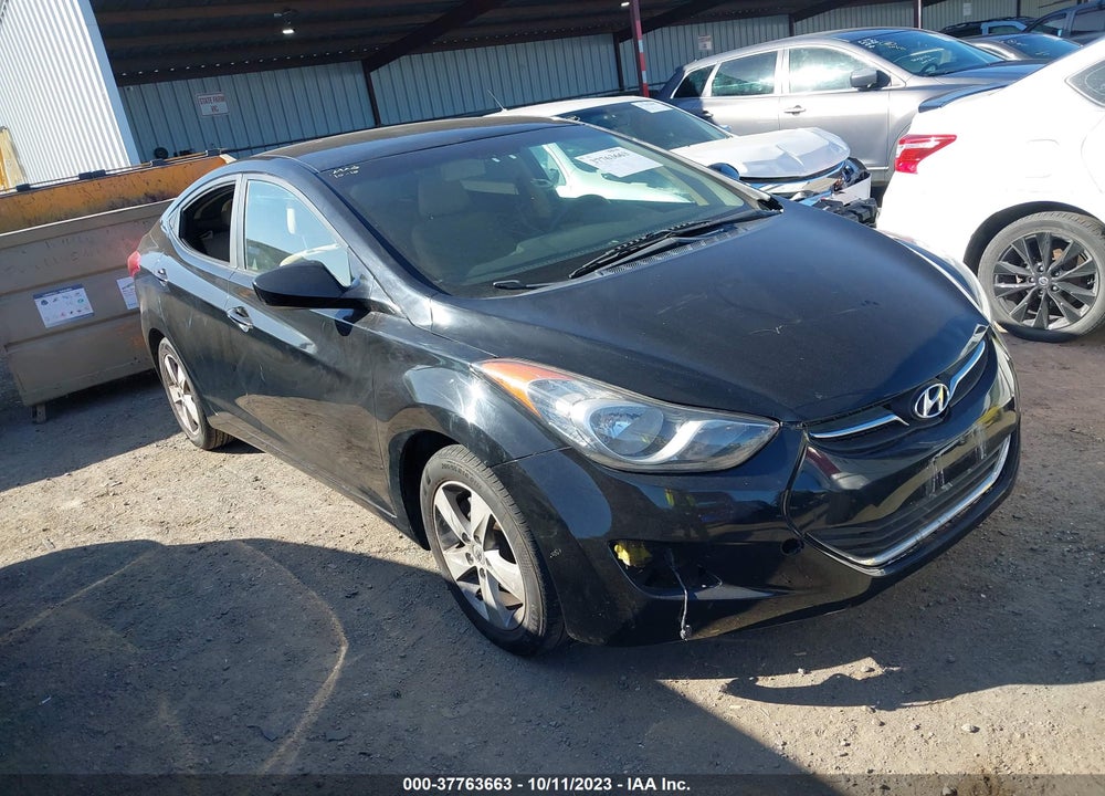 2012 HYUNDAI ELANTRA VIN: 5NPDH4AE6CH096753
