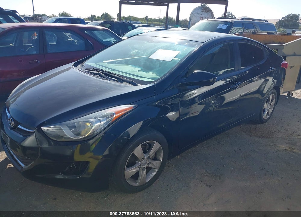 2012 HYUNDAI ELANTRA VIN: 5NPDH4AE6CH096753