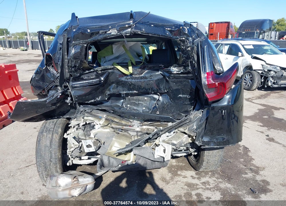 2022 HONDA CR-V AWD EX-L VIN: 2HKRW2H80NH600510