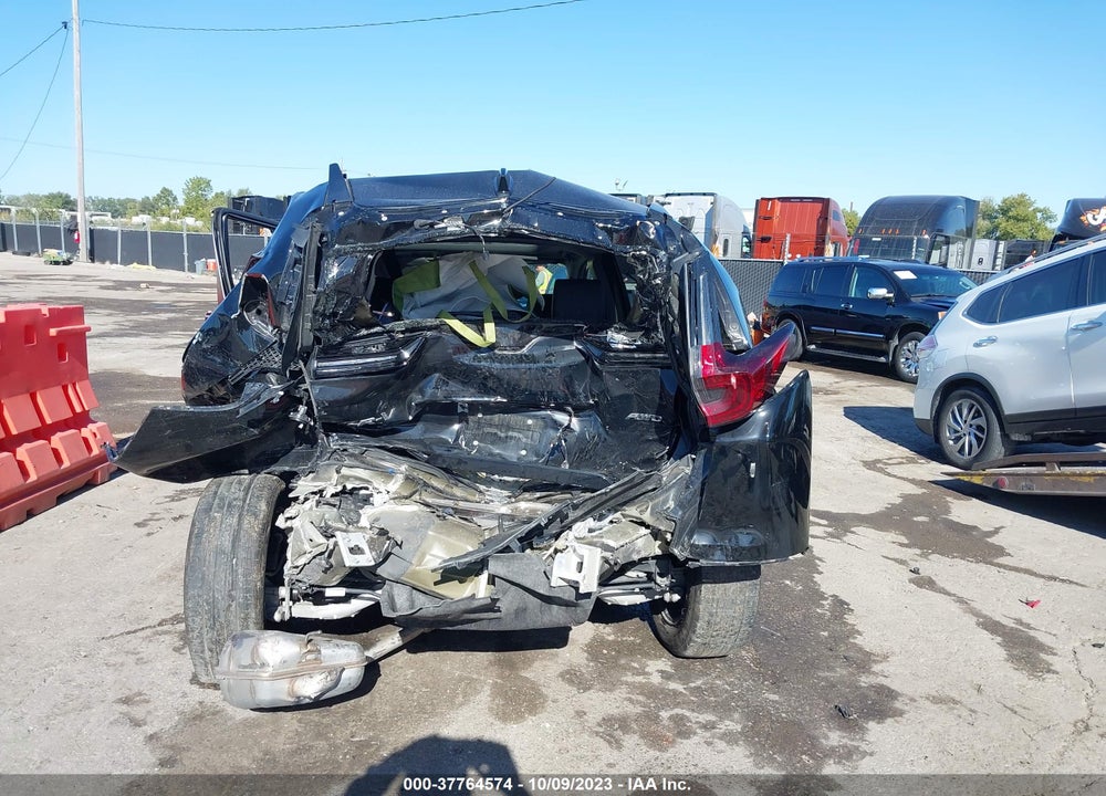 2022 HONDA CR-V AWD EX-L VIN: 2HKRW2H80NH600510