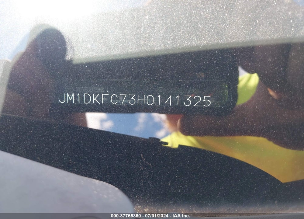 2017 MAZDA CX-3 TOURING VIN: JM1DKFC73H0141325