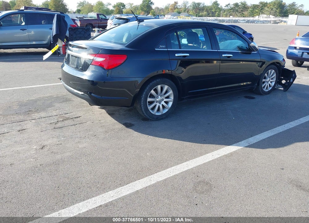 2013 CHRYSLER 200 LIMITED VIN: 1C3CCBCG6DN653101