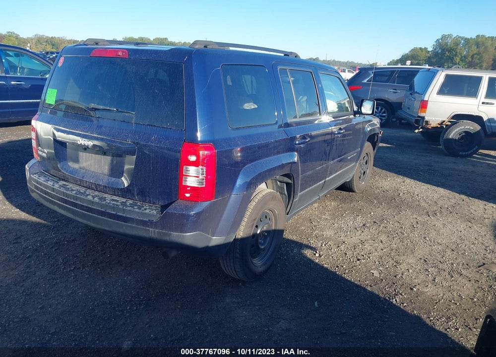 2016 JEEP PATRIOT SPORT VIN: 1C4NJRBB0GD523477