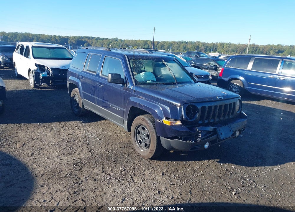 2016 JEEP PATRIOT SPORT VIN: 1C4NJRBB0GD523477