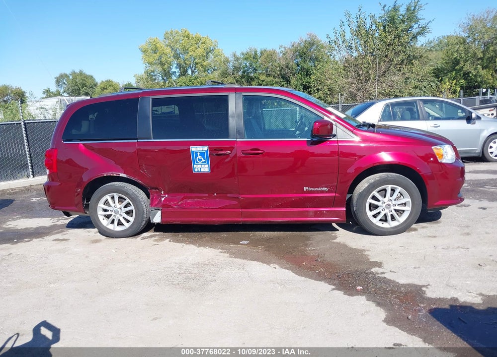 2019 DODGE GRAND CARAVAN SXT VIN: 2C4RDGCG4KR606584