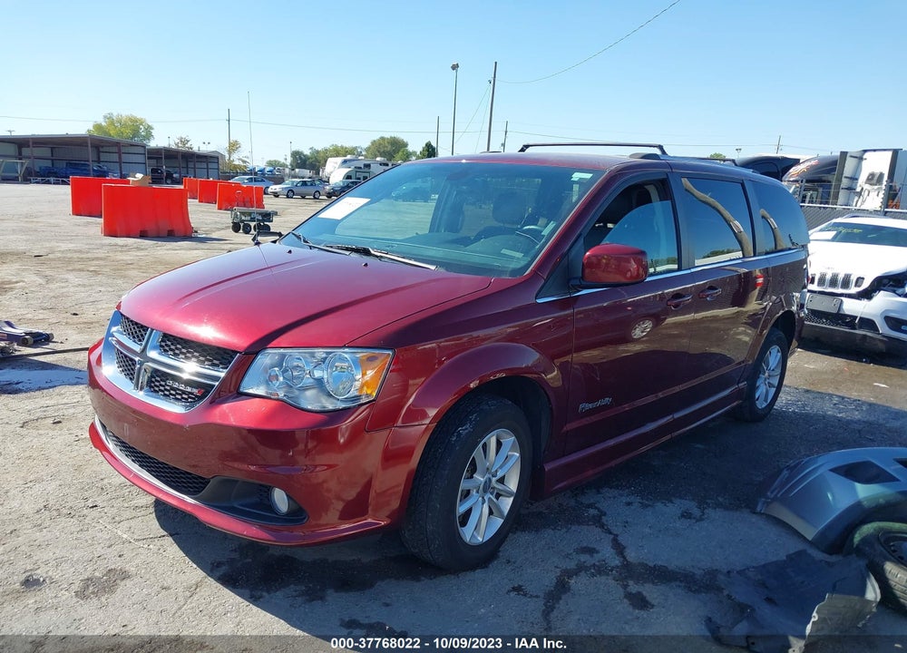 2019 DODGE GRAND CARAVAN SXT VIN: 2C4RDGCG4KR606584