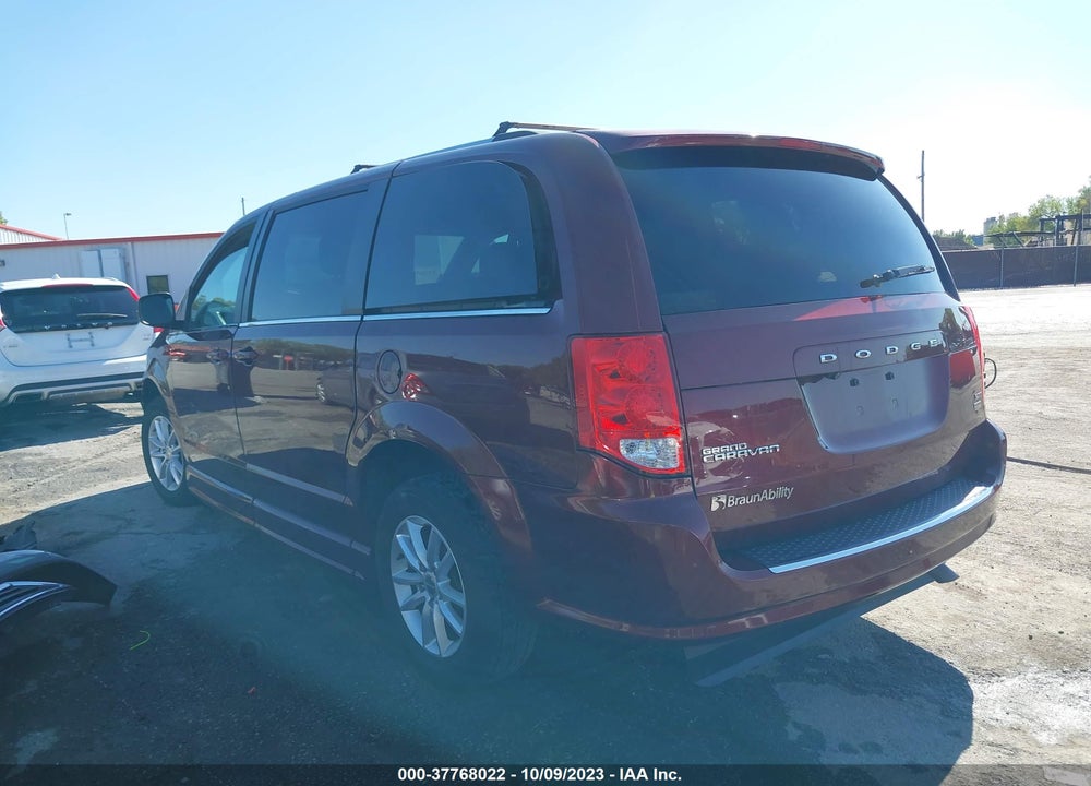 2019 DODGE GRAND CARAVAN SXT VIN: 2C4RDGCG4KR606584