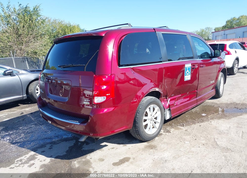 2019 DODGE GRAND CARAVAN SXT VIN: 2C4RDGCG4KR606584