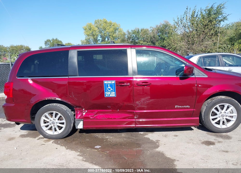 2019 DODGE GRAND CARAVAN SXT VIN: 2C4RDGCG4KR606584