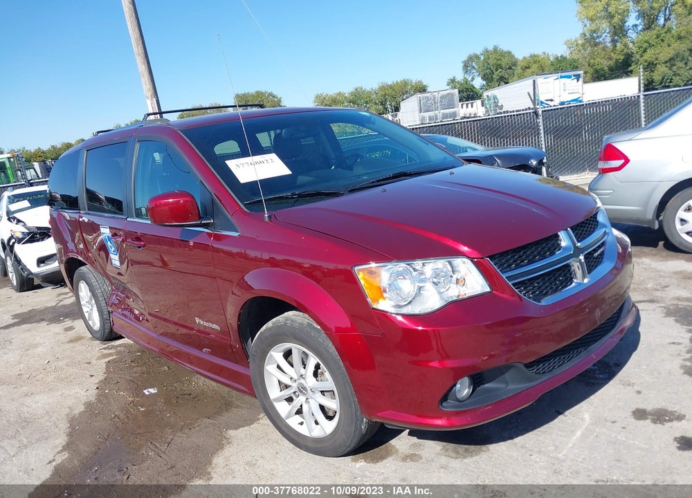 2019 DODGE GRAND CARAVAN SXT VIN: 2C4RDGCG4KR606584