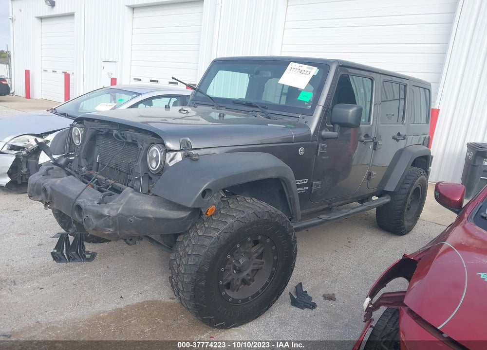 2016 JEEP WRANGLER UNLIMITED SPORT VIN: 1C4BJWDGXGL234994