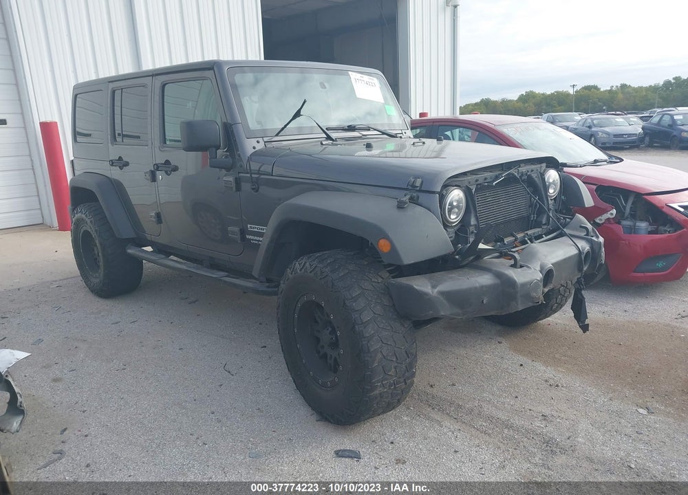 2016 JEEP WRANGLER UNLIMITED SPORT VIN: 1C4BJWDGXGL234994