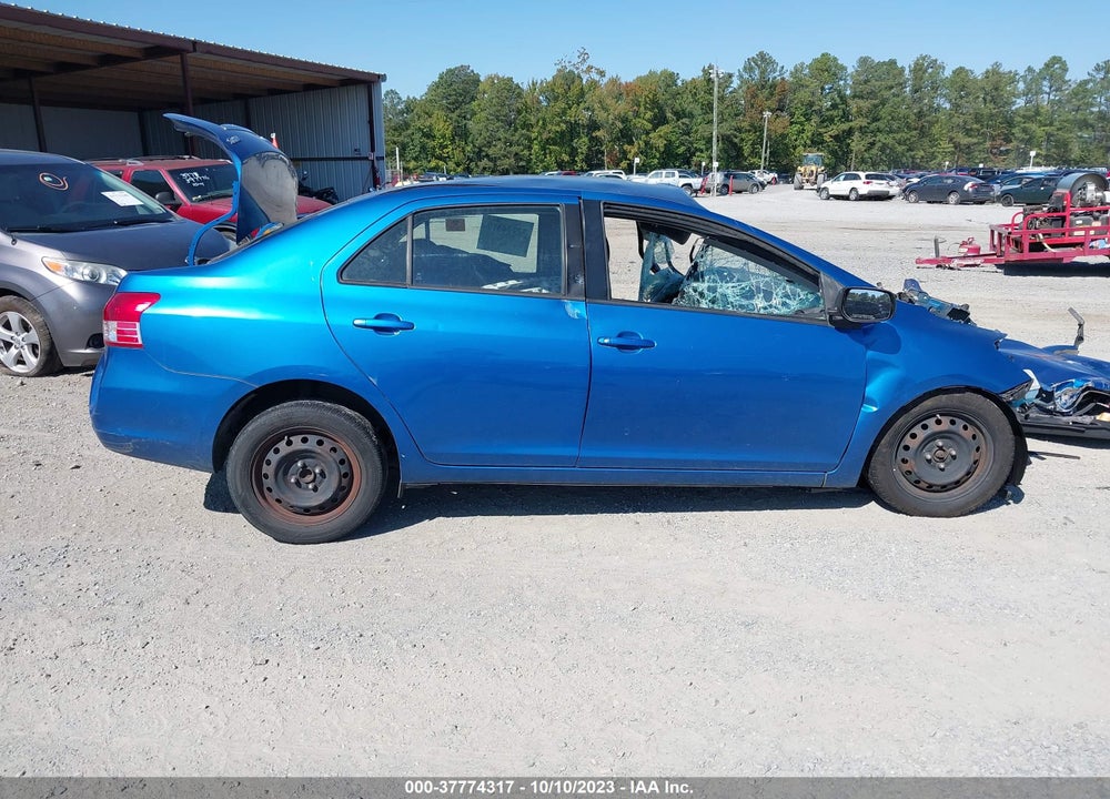 2010 TOYOTA YARIS VIN: JTDBT4K32A1386950