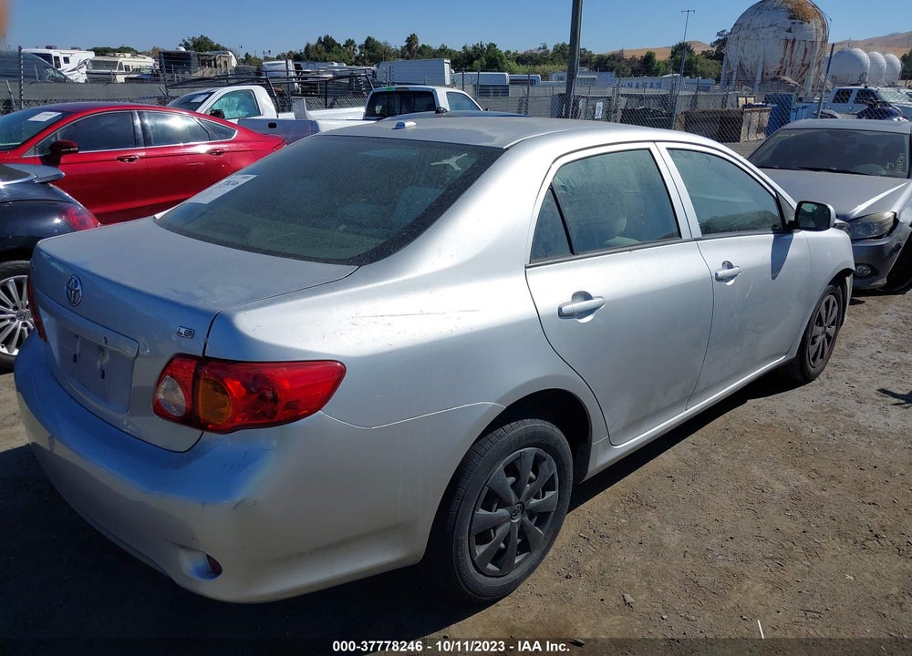 2010 TOYOTA COROLLA XLE/LE/S VIN: JTDBU4EE9AJ078037