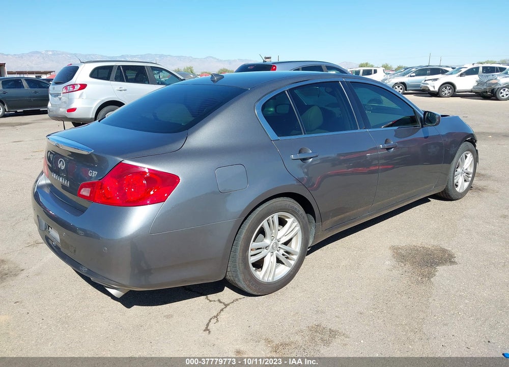 2011 INFINITI G37 JOURNEY VIN: JN1CV6AP6BM510607