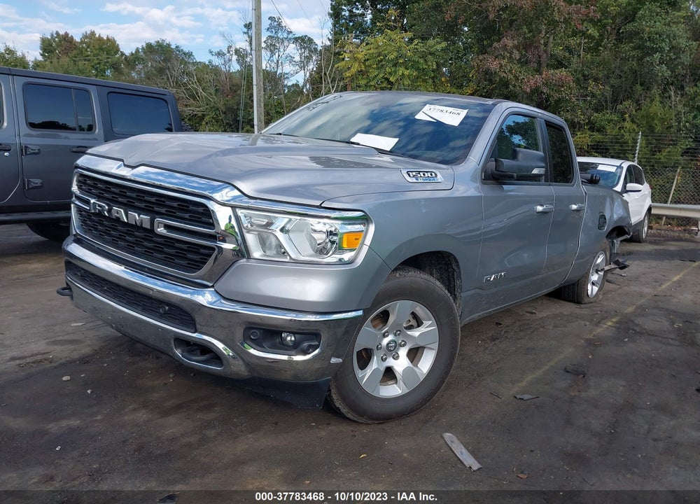 2022 RAM 1500 BIG HORN 4X4 6'4 BOX VIN: 1C6RRFBG2NN109104