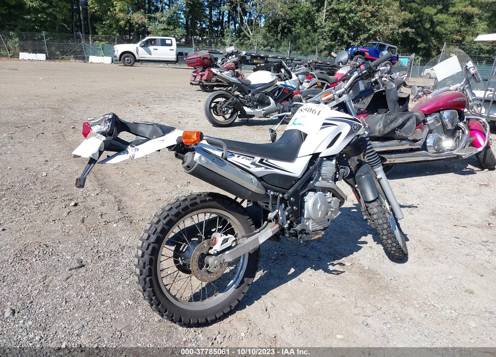 2008 YAMAHA XT250 VIN: JYADG19E78A001648