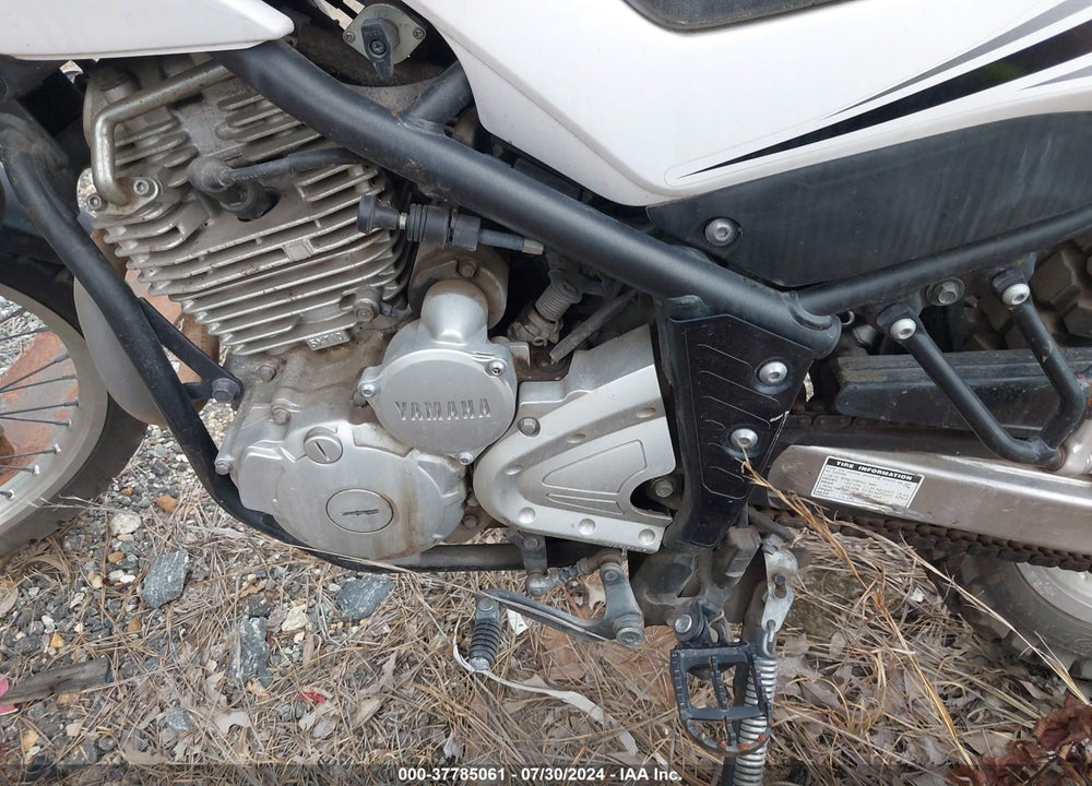 2008 YAMAHA XT250 VIN: JYADG19E78A001648