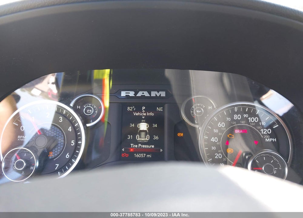2023 RAM 1500 BIG HORN 4X2 5'7 BOX VIN: 1C6RREFT4PN559616