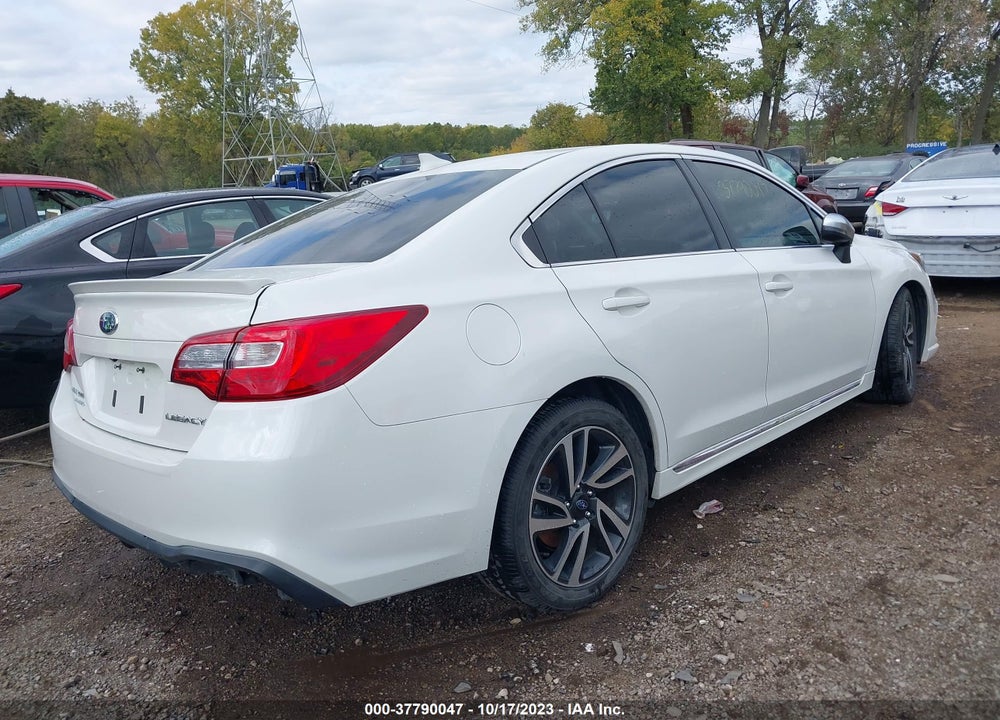 2019 SUBARU LEGACY 2.5I SPORT VIN: 4S3BNAR66K3022691