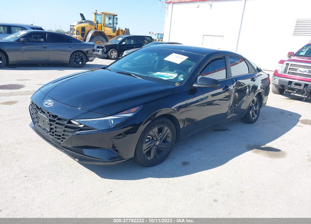 2023 HYUNDAI ELANTRA HYBRID BLUE VIN: KMHLM4AJXPU043632