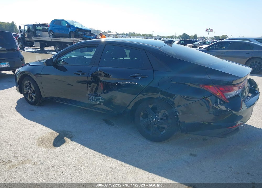 2023 HYUNDAI ELANTRA HYBRID BLUE VIN: KMHLM4AJXPU043632