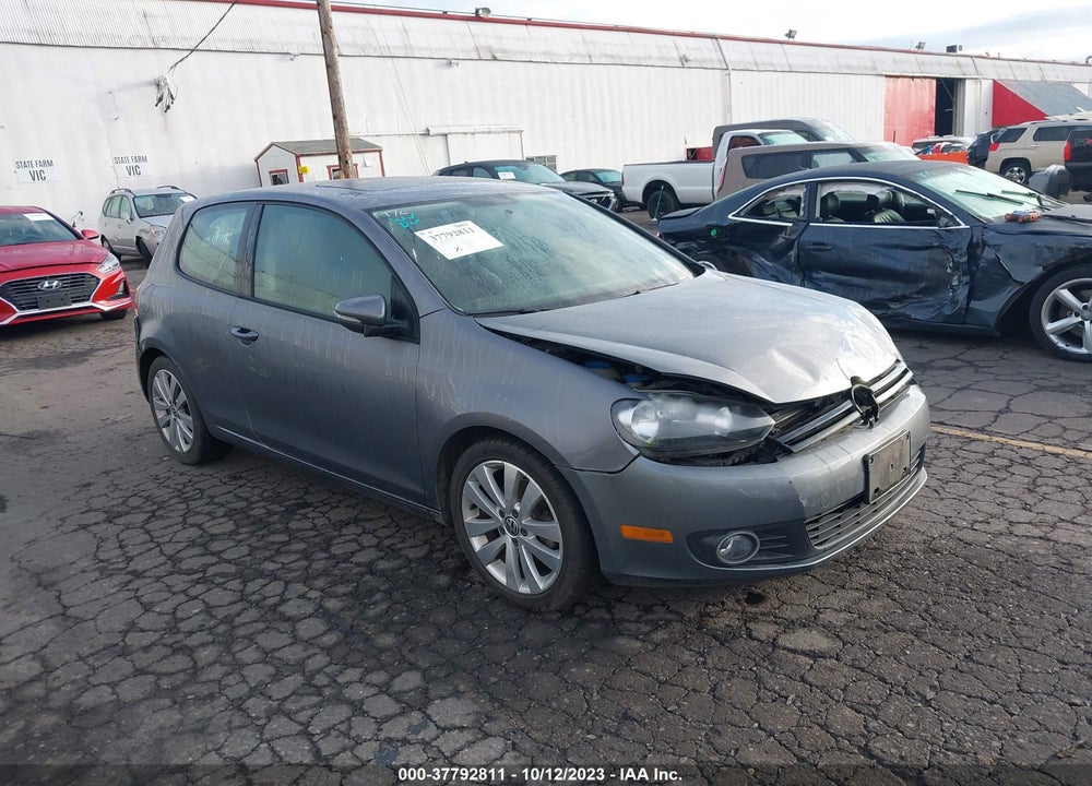 2012 VOLKSWAGEN GOLF TDI 2-DOOR VIN: WVWMM7AJ9CW290858