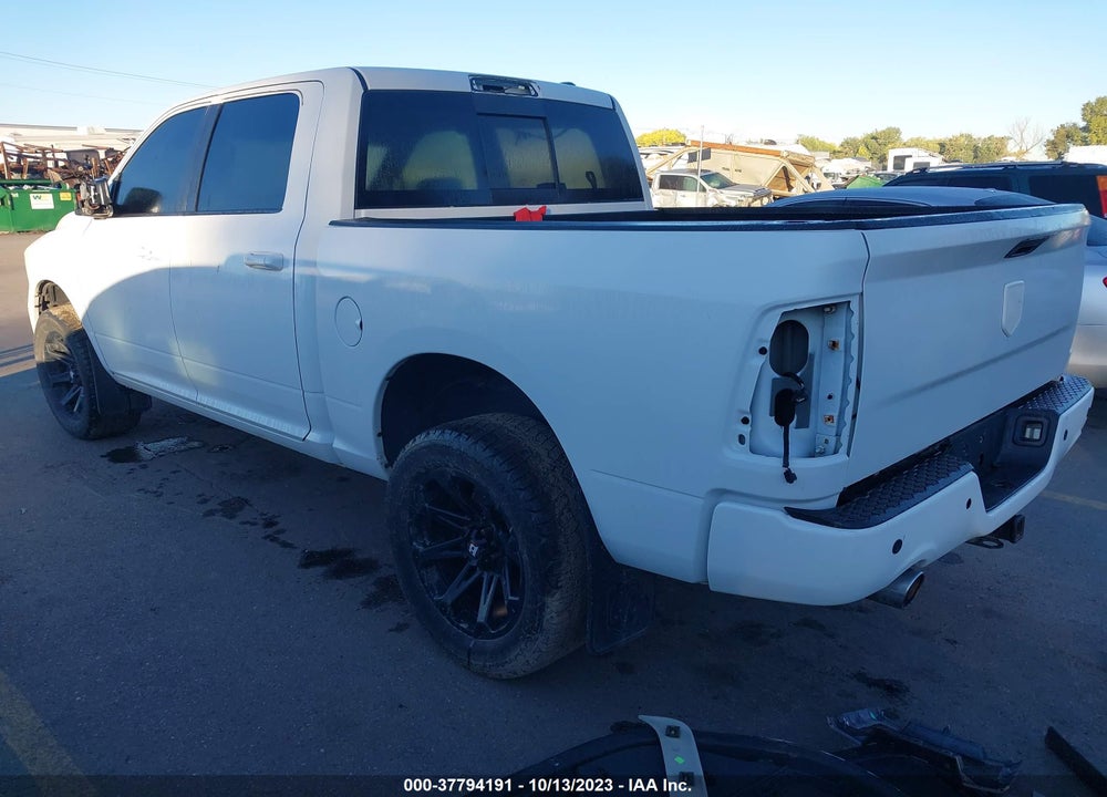 2012 RAM 1500 SPORT VIN: 1C6RD7MT2CS192661