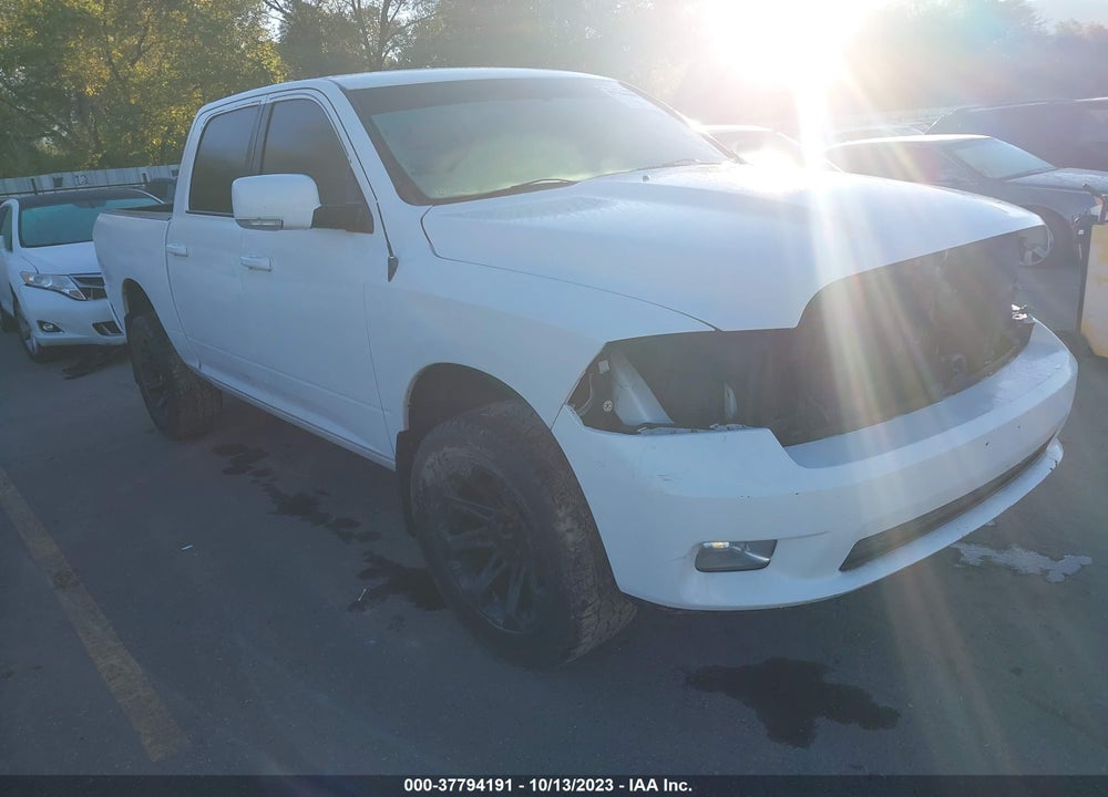 2012 RAM 1500 SPORT VIN: 1C6RD7MT2CS192661