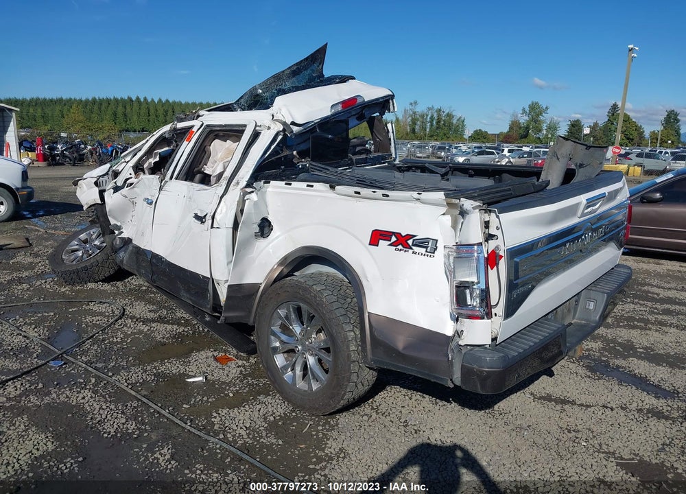 2016 FORD F-150 KING RANCH VIN: 1FTEW1EG3GFB99326