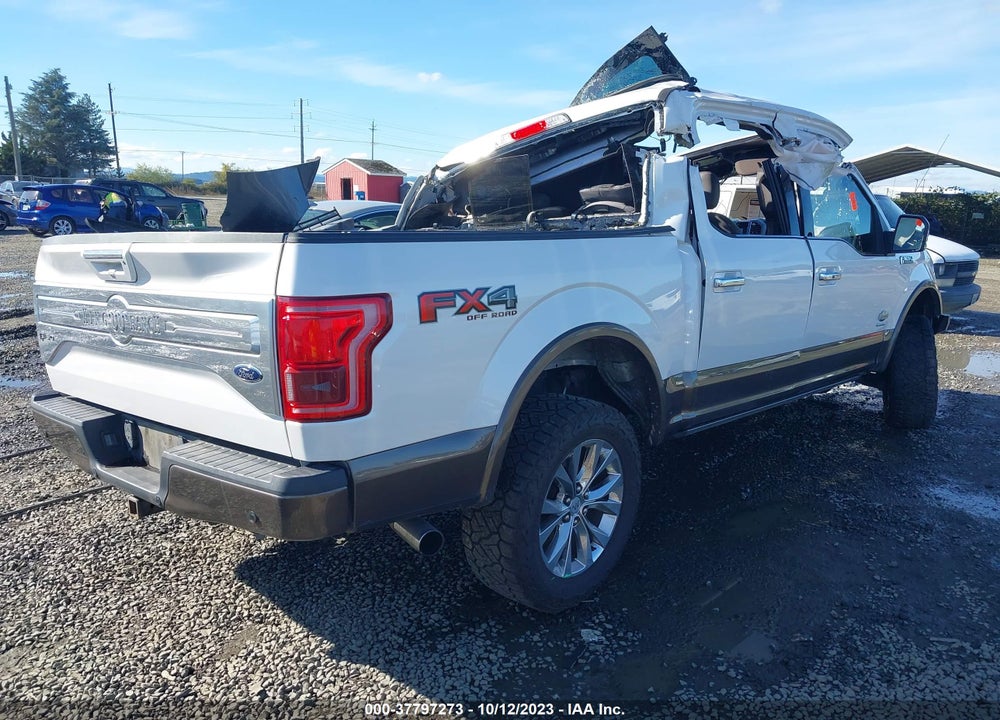 2016 FORD F-150 KING RANCH VIN: 1FTEW1EG3GFB99326