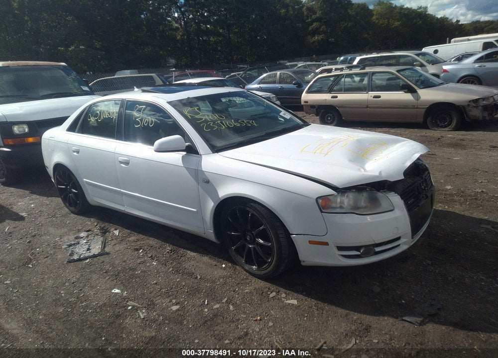 2007 AUDI A4 2.0T VIN: WAUDF78E77A110070