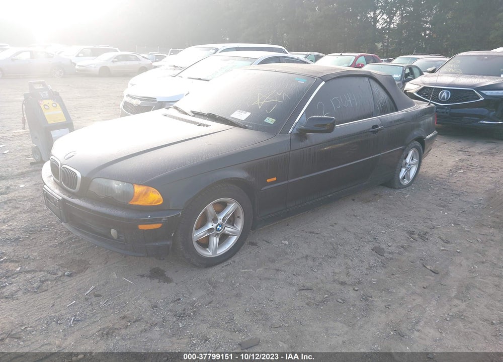 2003 BMW 325CI VIN: WBABS33443PG90897