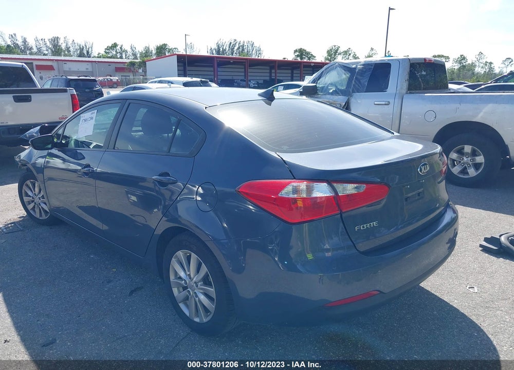 2016 KIA FORTE LX VIN: KNAFX4A64G5565359