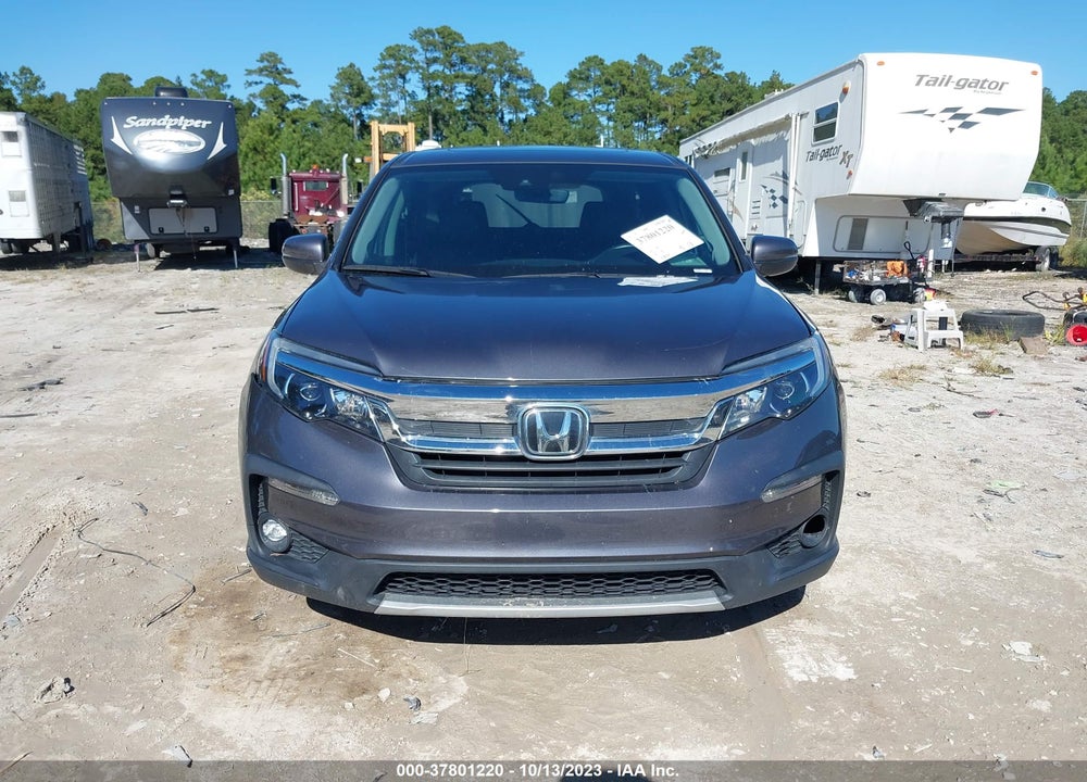 2021 HONDA PILOT 2WD EX-L VIN: 5FNYF5H59MB013013