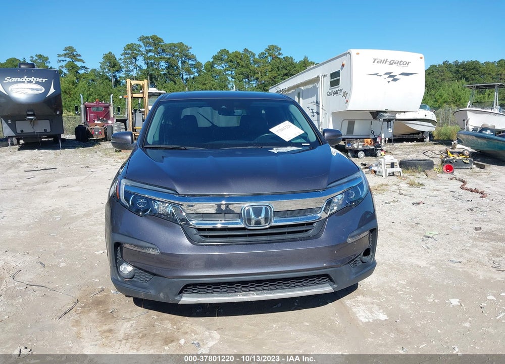 2021 HONDA PILOT 2WD EX-L VIN: 5FNYF5H59MB013013