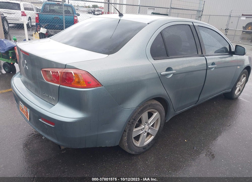 2008 MITSUBISHI LANCER DE/ES VIN: JA3AU26U58U006555