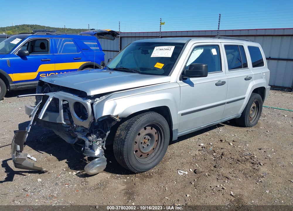 2008 JEEP PATRIOT SPORT VIN: 1J8FT28W78D780839