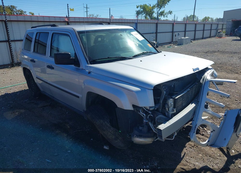 2008 JEEP PATRIOT SPORT VIN: 1J8FT28W78D780839